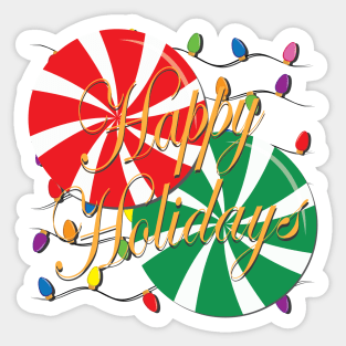 Happy Holidays with a little sparkle! Sticker